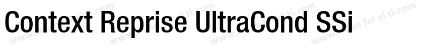 Context Reprise UltraCond SSi Normal字体转换